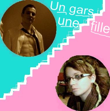 un gars, une fille qui s'aime