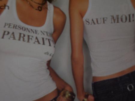 mon nouveau tee-shirt 