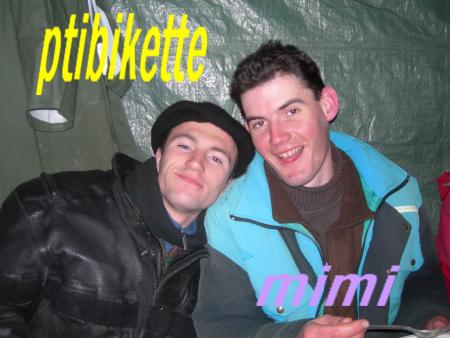 le pti bikette et mon lieutenan, voui voui voui y'a pas de doutes c'est eux