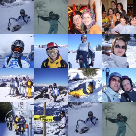 les vacances de sports d'hiver 