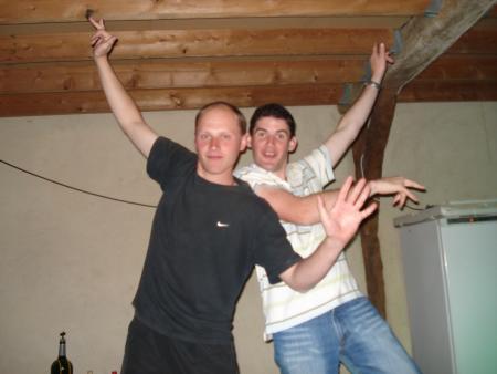 juju et mimi sur le podium