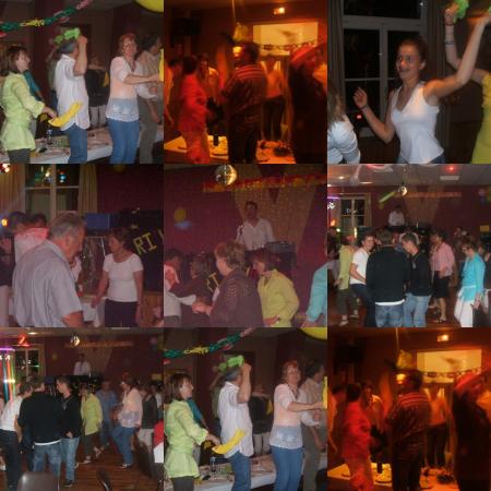 allez soir�e qui continue en danse et couchage a la salle pour les jeunes